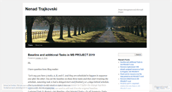 Desktop Screenshot of ntrajkovski.com